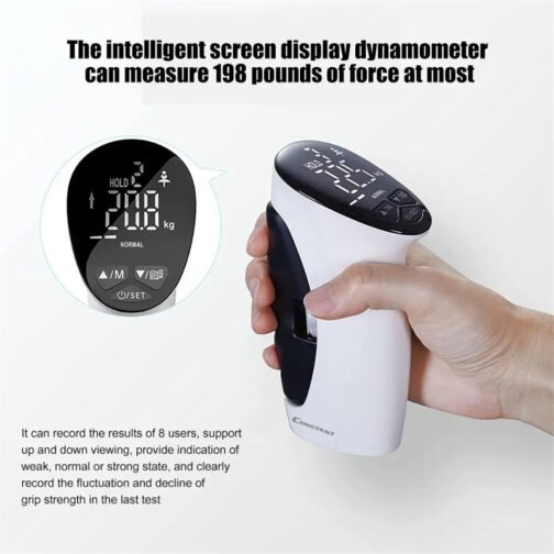 Digital Electric Hand Gripper Hand Dynamometer Counting Gripper Hand Grips Strengthener Measurement Meter Auto Capturing Power Good Way To Keep Fitness - Image 2