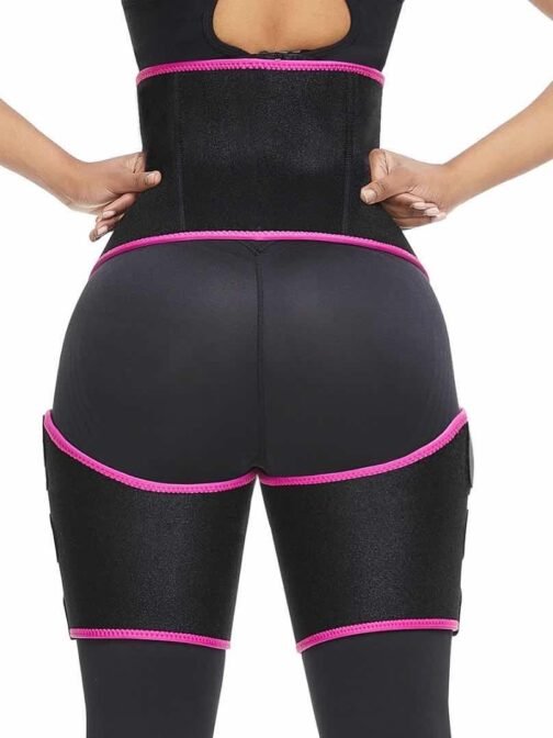 Sports Waist Belt Adjustable One-piece Girdle Leg Straps - Image 7