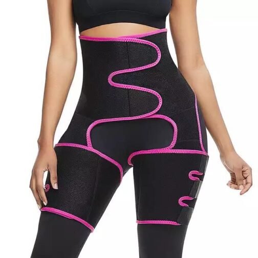 Sports Waist Belt Adjustable One-piece Girdle Leg Straps - Image 5