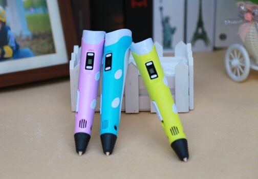 3D print pen 3D pen two generation graffiti 3D stereoscopic paintbrush children puzzle painting toys - Image 5