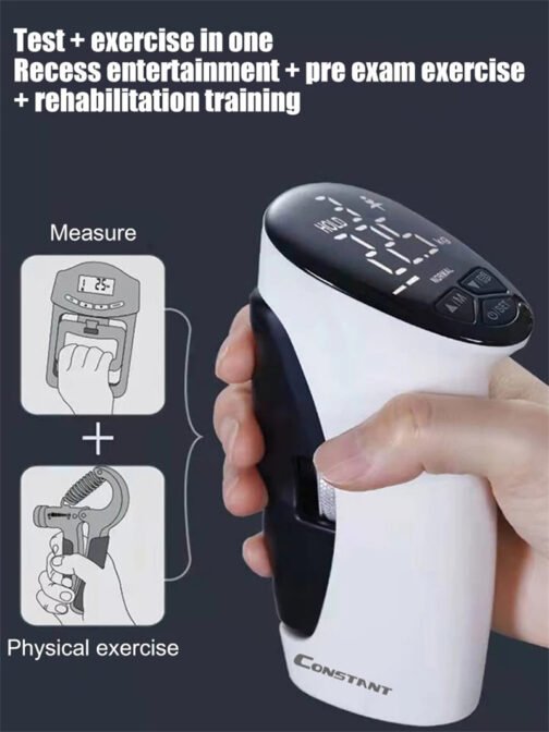 Digital Electric Hand Gripper Hand Dynamometer Counting Gripper Hand Grips Strengthener Measurement Meter Auto Capturing Power Good Way To Keep Fitness - Image 3