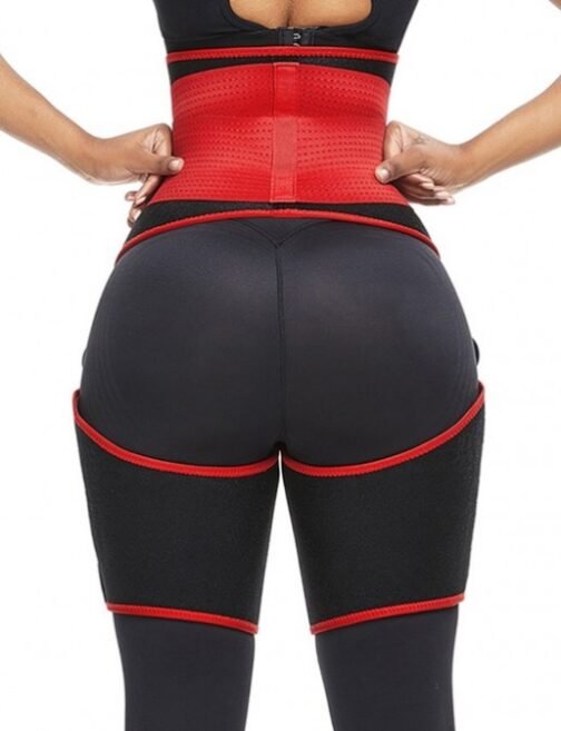 Sports Waist Belt Adjustable One-piece Girdle Leg Straps - Image 9