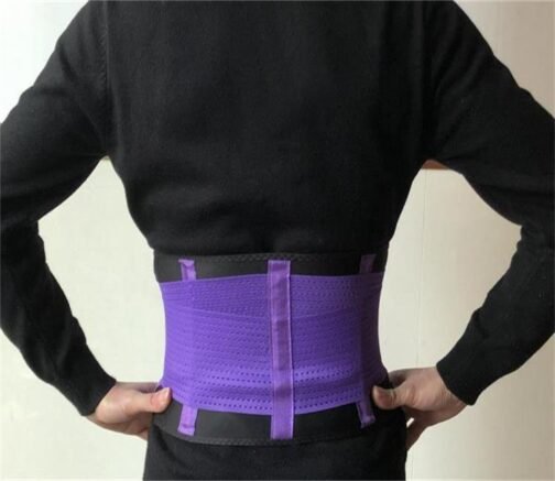 Waist Trimmer Belt Body Shaper Abdominal Trainer Weight Loss Fat Burning Straps - Image 10