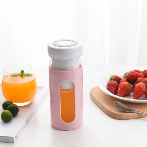 Portable Blender Electric Fruit Juicer USB Rechargeable Smoothie Blender Mini Fruit Juice Maker Handheld Kitchen Mixer Vegetable Blenders - Image 3