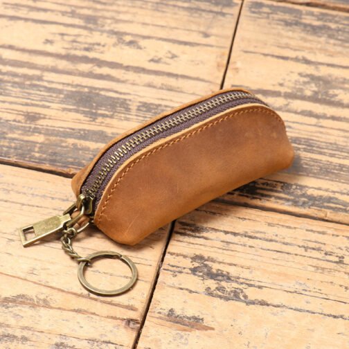 Men's Leather Multi-functional Clutch Coin Purse - Image 7