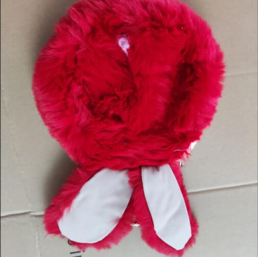 Plush Bag Faux Fur Rabbit Ear Clip - Image 8