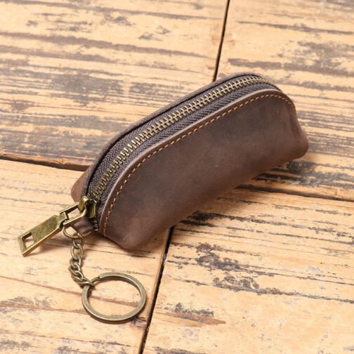 Men's Leather Multi-functional Clutch Coin Purse - Image 5