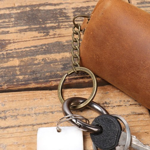 Men's Leather Multi-functional Clutch Coin Purse - Image 8