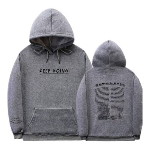 Letter Printing Long-sleeved Drawstring Hooded Sweatshirt With Pockets Fashion Sports Hoodie Womens Clothing – Image 2